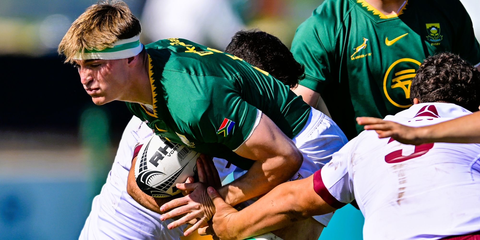 Quintin Potgieter scored two tries against Georgia.