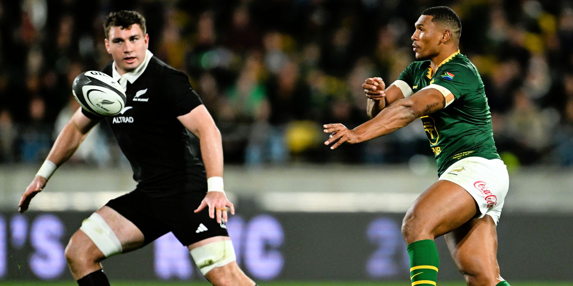 Damian Willemse is back at fullback this weekend.