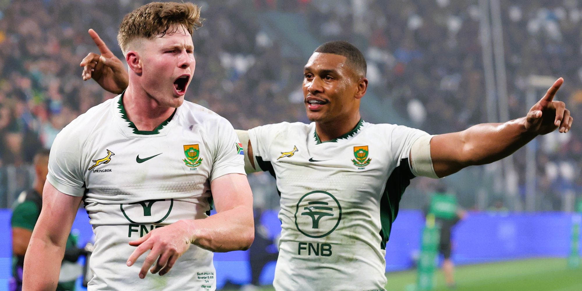 Ethan Hooker and Damian Willemse will be part of an exciting back-trio.